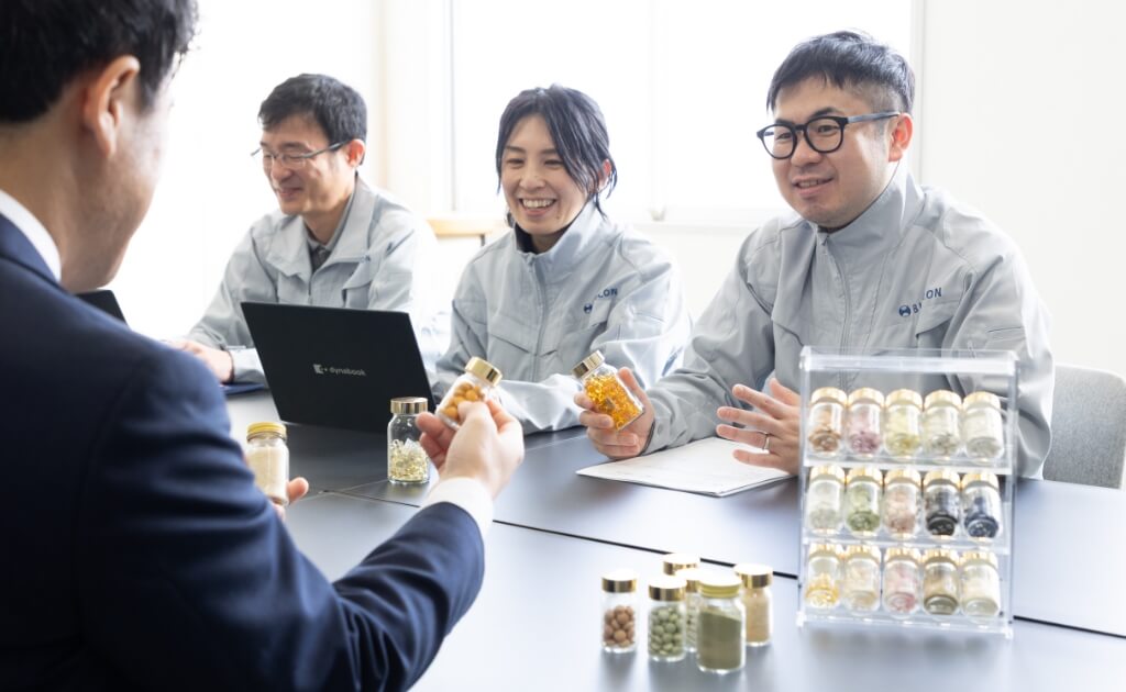 機能性表示食品からペット用まで幅広く対応素材の力を最大限に引き出す製品づくり